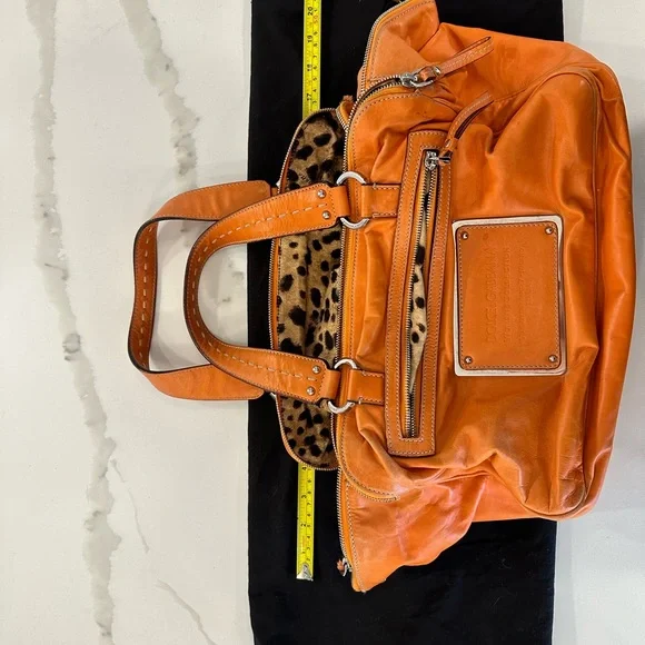 Vintage Dolce & Gabbana Miss Silky Leather Bag (with duster) - Picture 9 of 11